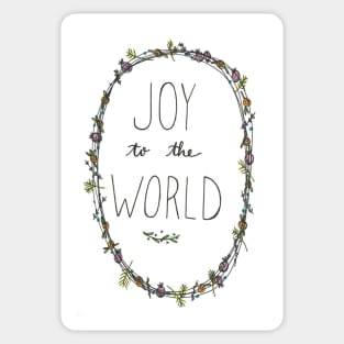 Joy to the World Sticker